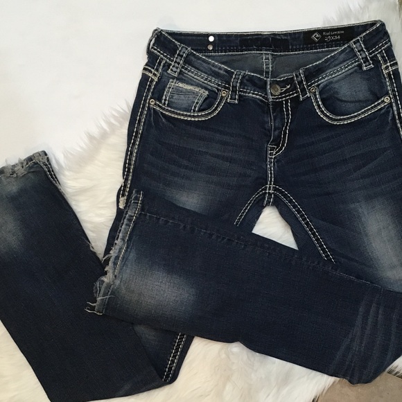 Rock & Roll Cowgirl Denim - Rock & Roll Cowgirl Rival Lowrise Jean Size 29